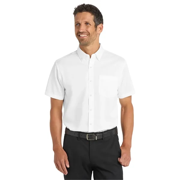 Port Authority Short Sleeve SuperPro Twill Shirt.... from ASI 84863 SanMar