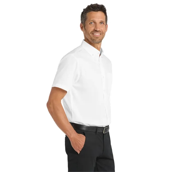 Port Authority Short Sleeve SuperPro Twill Shirt.... from ASI 84863 SanMar