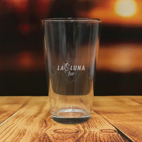 16 oz. Pint Glass, Laser, Standard... from ASI 30270 Aakron Line