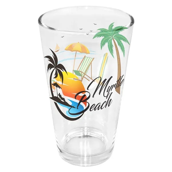 16 oz. Pint Glass, Mirror Printing... from ASI 30270 Aakron Line
