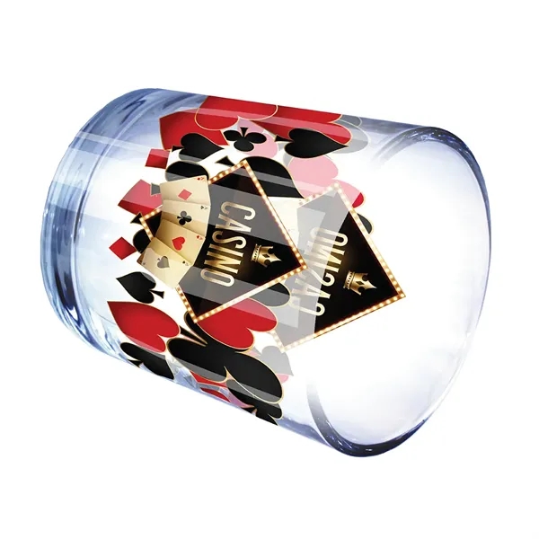 11 oz. Rocks Glass - USA, Mirror Printing... from ASI 30270 Aakron Line