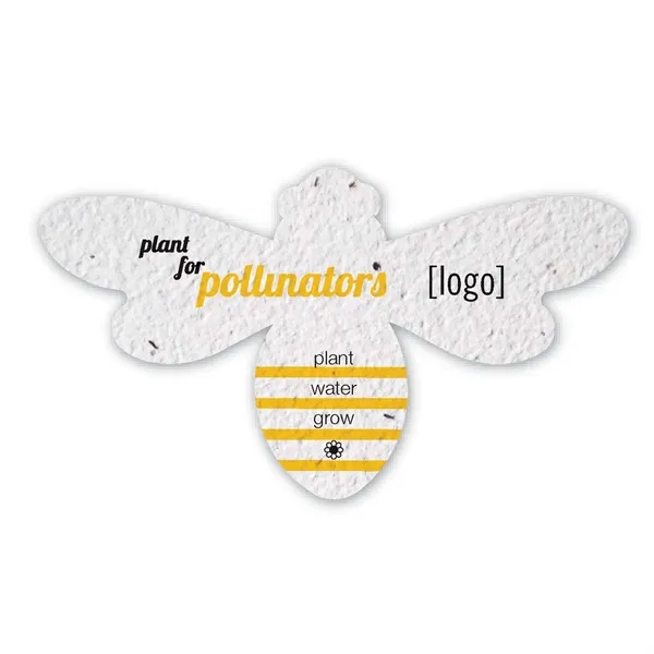 Seed Paper Shape Card, Droplet... from ASI 40646 Bloomin Promotions / Bloomin' Promotions™