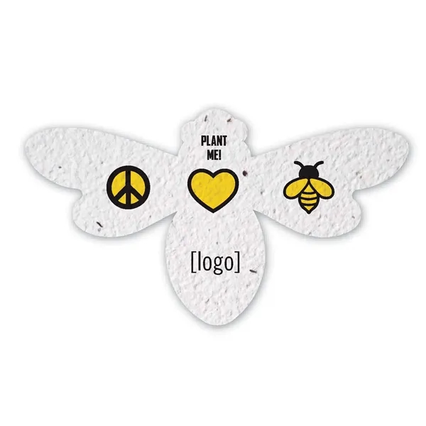 Seed Paper Shape Card, Droplet... from ASI 40646 Bloomin Promotions / Bloomin' Promotions™