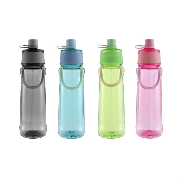 32oz mist spray sports bottle with fine cooling mist, ergonomic handle,... from ASI 64845 Kin Image Inc / Himmers International Inc. DBA Kin Image Inc