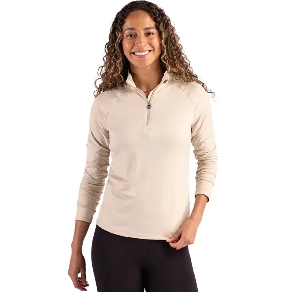 Cutter & Buck Coastline Epic Comfort Recycled Womens Quar...... from ASI 47965 Cutter & Buck