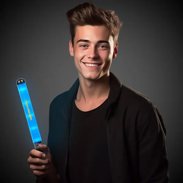 12" plastic wand with ultra-bright LED lights.... from ASI 42016 Brighter Promotions Inc