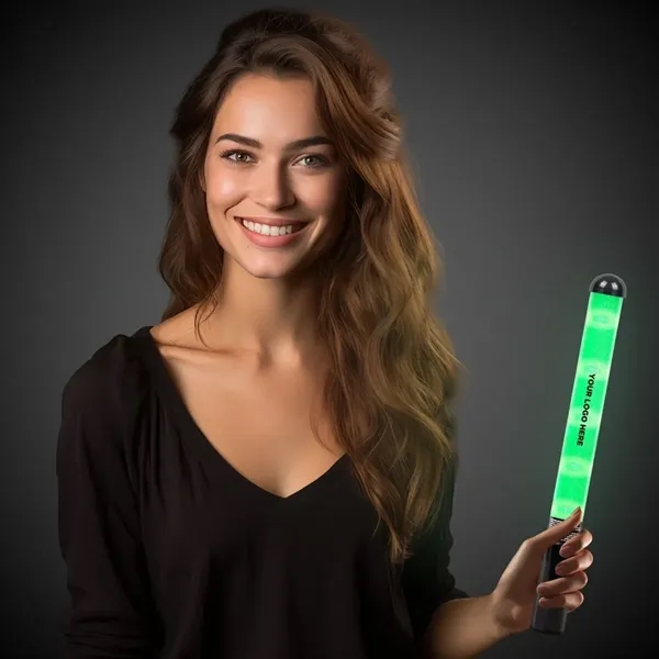 12" plastic wand with ultra-bright LED lights.... from ASI 42016 Brighter Promotions Inc