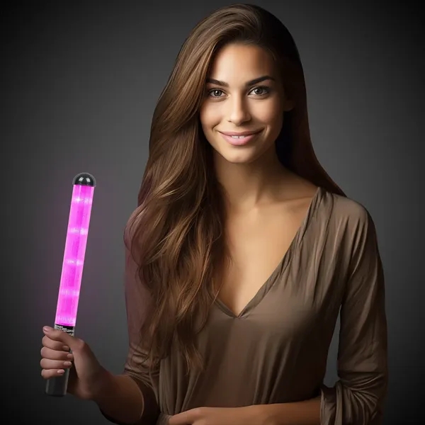 12" plastic wand with ultra-bright LED lights.... from ASI 42016 Brighter Promotions Inc