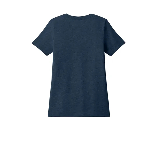 BELLA+CANVAS Women's Relaxed Heather CVC V-Neck Tee... from ASI 84863 SanMar