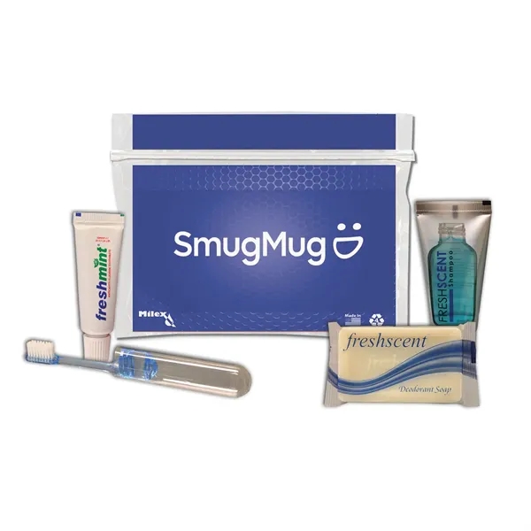 Kit includes: (1) Two-Piece Travel Toothbrush, (1) Freshmint Toothpaste Tube, (1)... from ASI 46170 Compass Industries Inc