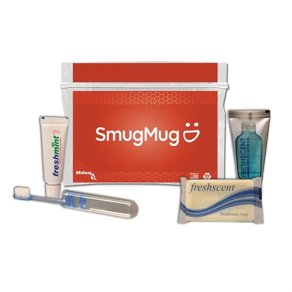Kit includes: (1) Two-Piece Travel Toothbrush, (1) Freshmint Toothpaste Tube, (1)... from ASI 46170 Compass Industries Inc