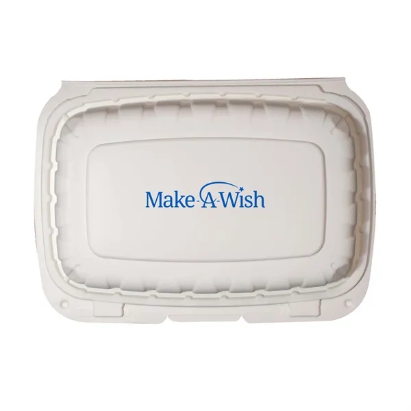 6" x 9" eco-friendly food storage containers with hinged lid.... from ASI 91880 Tranter Graphics Inc