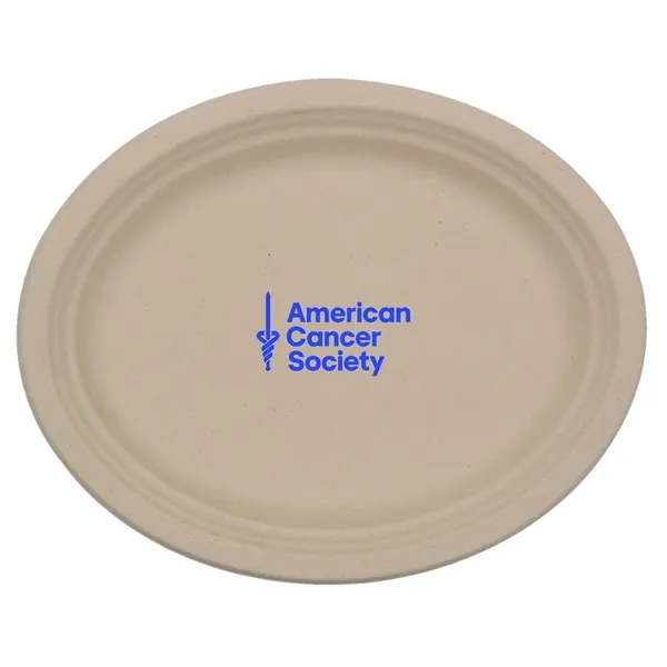12.5" biodegradable platter made from recycled materials in the USA.... from ASI 91880 Tranter Graphics Inc