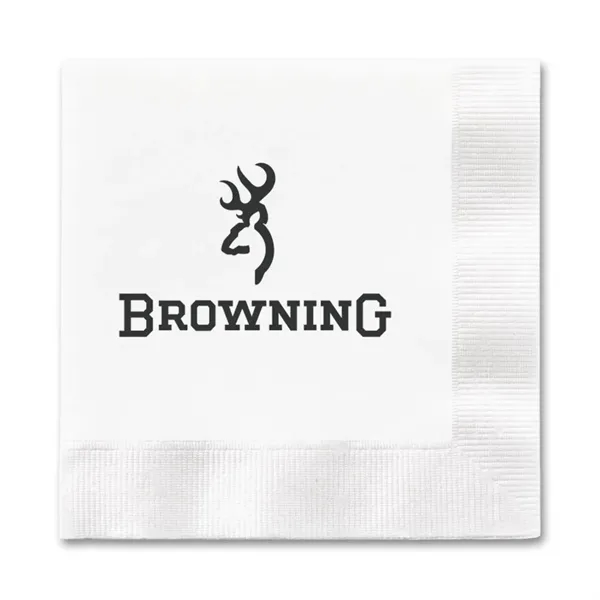 6.5" x 6.5" one ply luncheon napkin with coin-edge embossing.... from ASI 91880 Tranter Graphics Inc