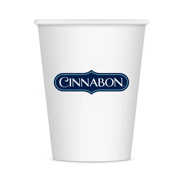 10 oz. white paper cups with customization.... from ASI 91880 Tranter Graphics Inc