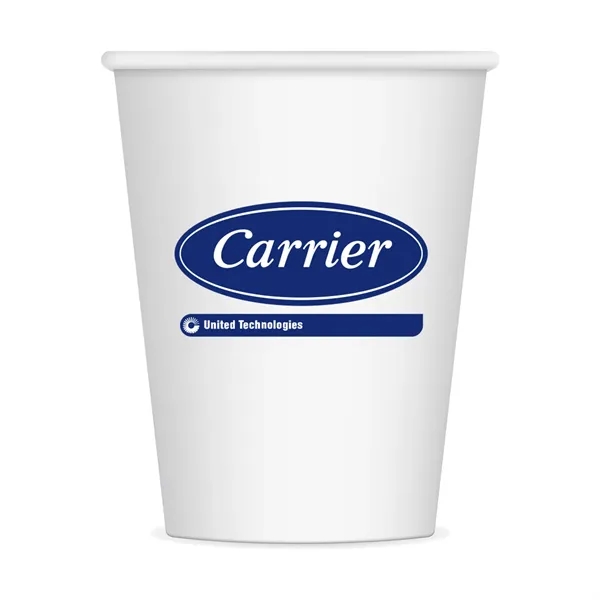 12 oz. white paper cup with customization.... from ASI 91880 Tranter Graphics Inc