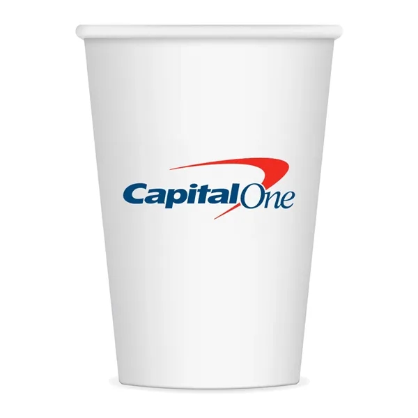 16 oz. white paper cup with customization.... from ASI 91880 Tranter Graphics Inc