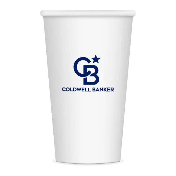 20 oz. white paper cup with customization.... from ASI 91880 Tranter Graphics Inc