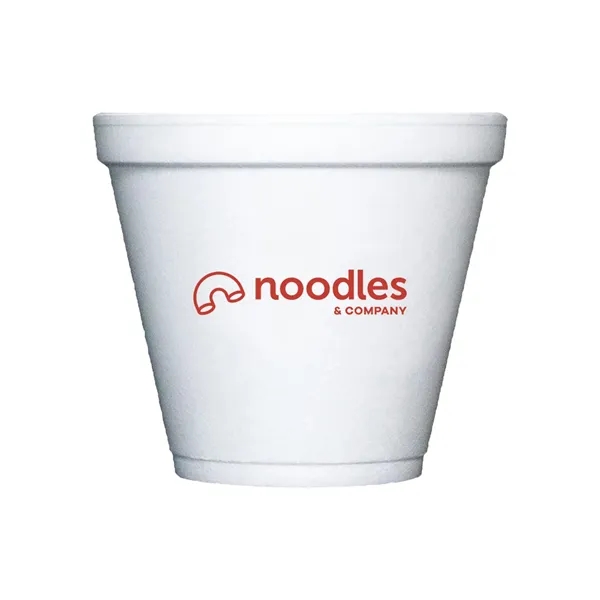 8 ounce foam to go style food container.... from ASI 91880 Tranter Graphics Inc