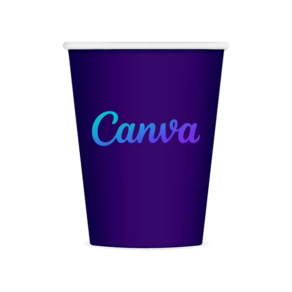 9 oz. paper cup with full color digital imprint.... from ASI 91880 Tranter Graphics Inc
