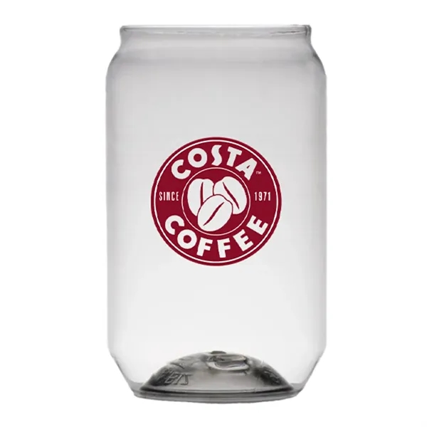 16 ounce clear plastic can style drinking glass. Made in the... from ASI 91880 Tranter Graphics Inc