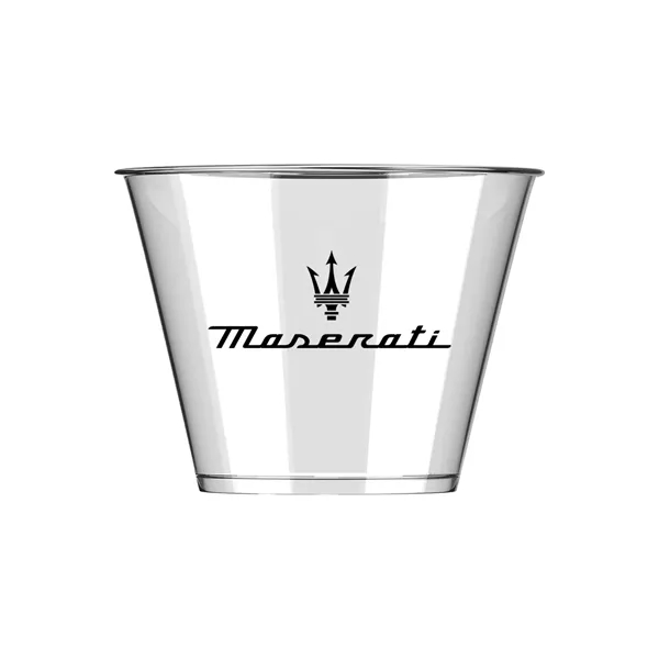 9 oz. clear plastic cup; made in the USA.... from ASI 91880 Tranter Graphics Inc