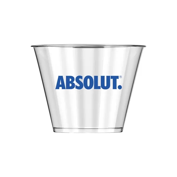 9 oz. clear plastic cup; made in the USA.... from ASI 91880 Tranter Graphics Inc