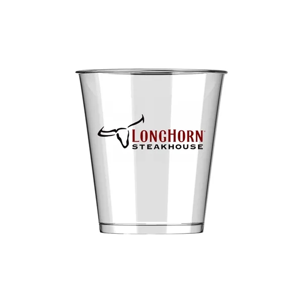 BPA free plastic 5 oz. clear cup. Made in the USA.... from ASI 91880 Tranter Graphics Inc