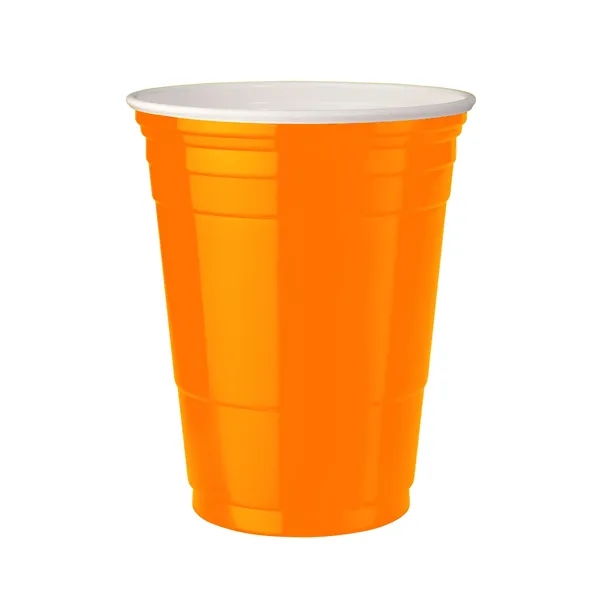 16-ounce double-walled plastic party cup. Made in the USA, BPA free... from ASI 91880 Tranter Graphics Inc