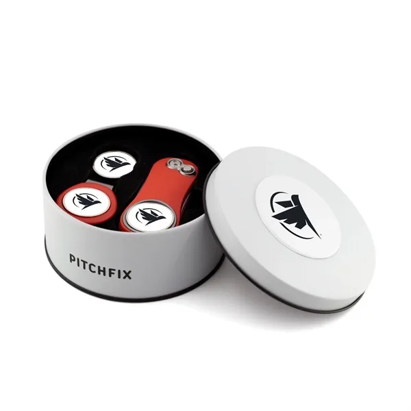 Golf gift set with divot tool, hat clip, ball marker and... from ASI 52263 EMT