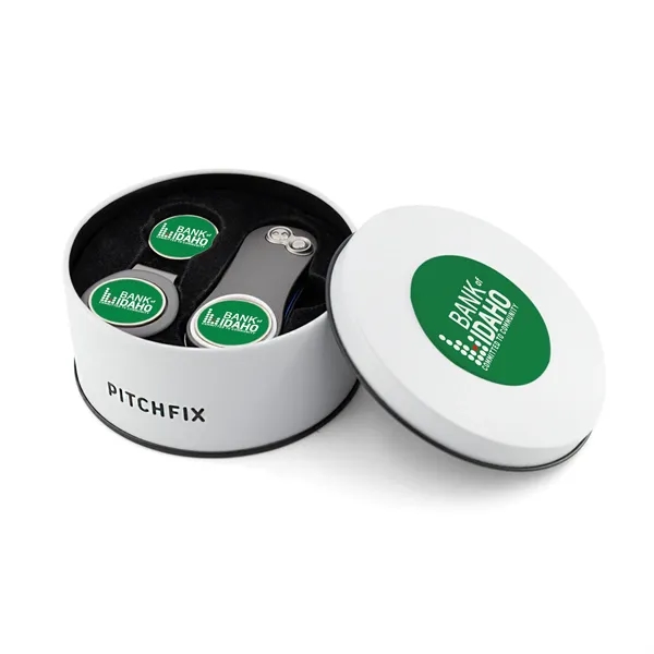 Golf gift set with divot tool, hat clip, ball marker and... from ASI 52263 EMT