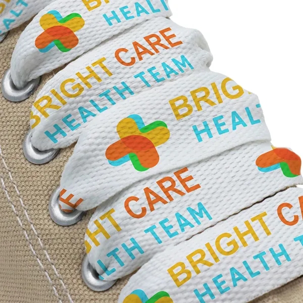 3/4" Recycled Polyester Shoe Laces made from 100% polyester material.... from ASI 54100 Fields Manufacturing Inc / Fields