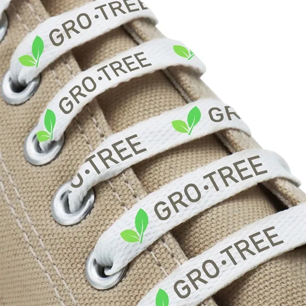 3/8" Recycled Polyester Shoe Laces made from 100% polyester material.... from ASI 54100 Fields Manufacturing Inc / Fields