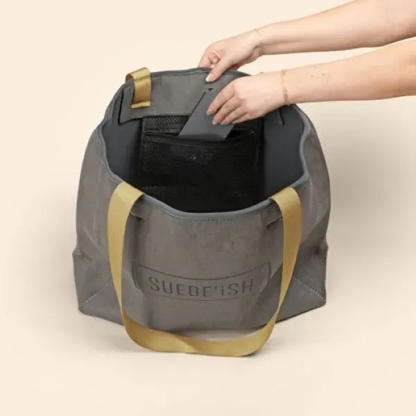 High-Quality Suede-ish Neoprene Tote Bag... from ASI 74710 Numo / NUMO