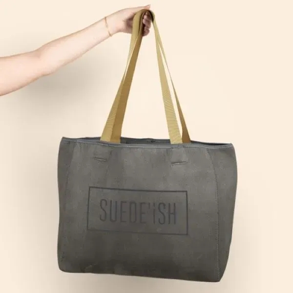 High-Quality Suede-ish Neoprene Tote Bag... from ASI 74710 Numo / NUMO