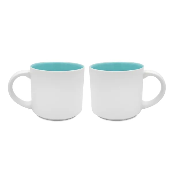 14 Oz. Matte Metro Two Tone Mug... from ASI 52475 Xpres LLC