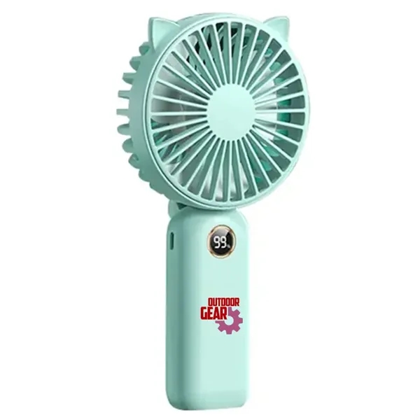 5-speed, adjustable fan with base that doubles as a phone holder.... from ASI 39552 BEL Promo