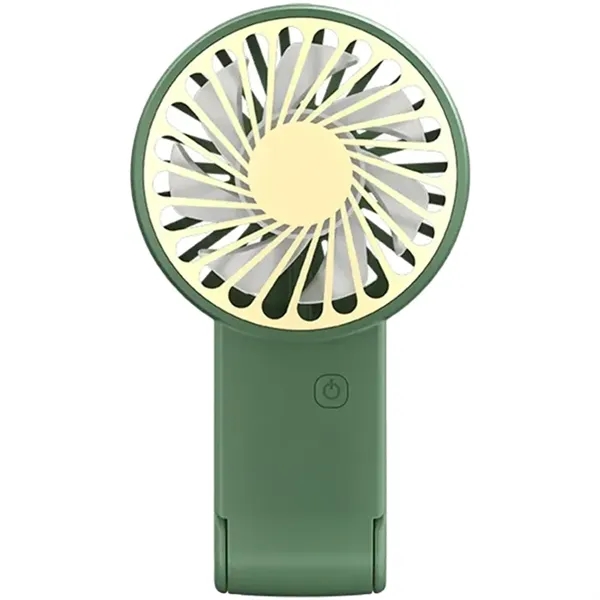 Handheld fan with base that doubles as a phone stand.... from ASI 39552 BEL Promo