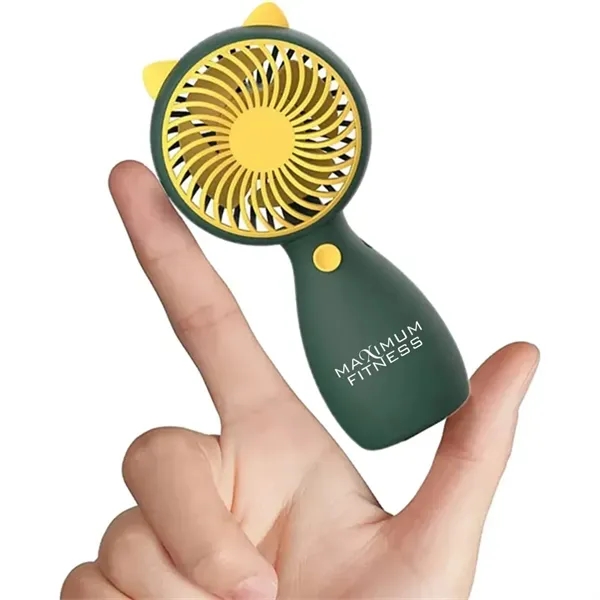 Pocket sized, handheld fan with built-in battery and detachable cover.... from ASI 39552 BEL Promo