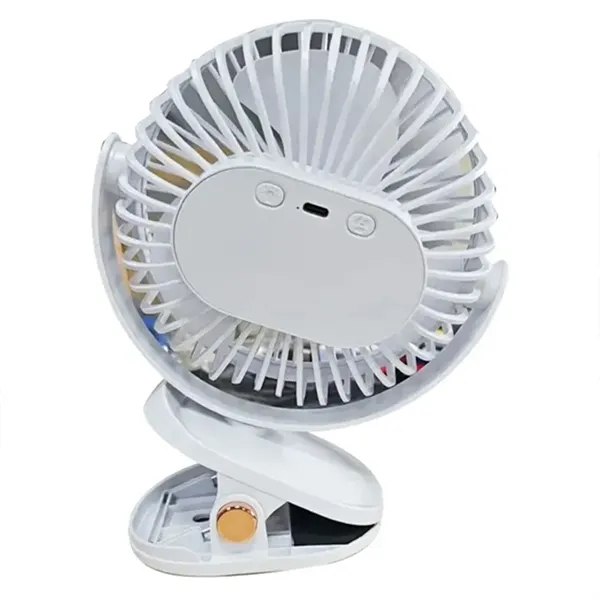 Battery-operated, clip-on fan with LED lights.... from ASI 39552 BEL Promo