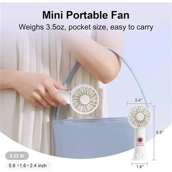 3-speed, USB-rechargeable fan with base.... from ASI 39552 BEL Promo