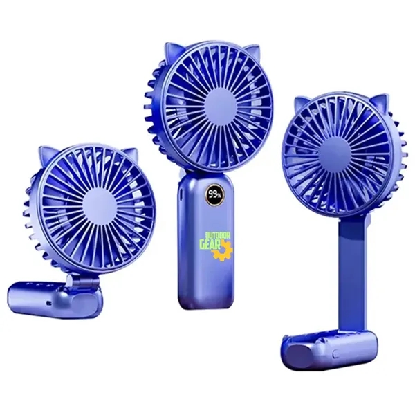 5-speed, adjustable fan with base that doubles as a phone holder.... from ASI 39552 BEL Promo