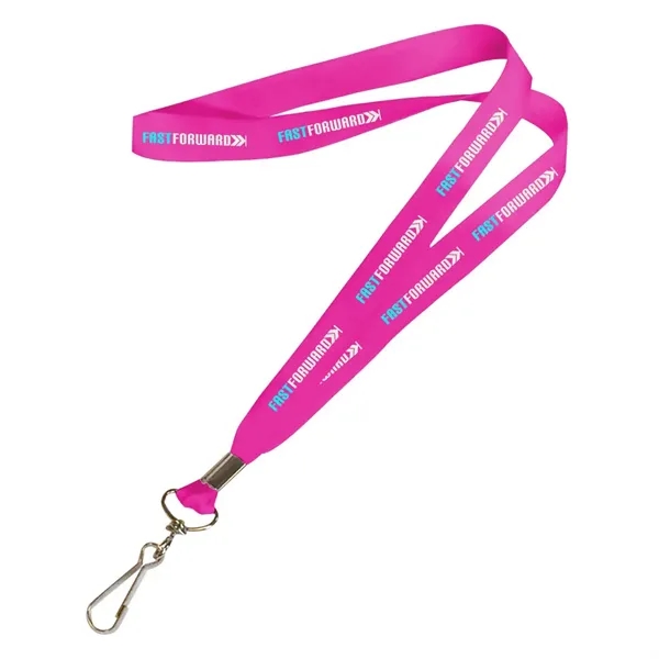 36" x 0.75" micro-weaved polyester lanyard with edge-to-edge printing.... from ASI 39552 BEL Promo