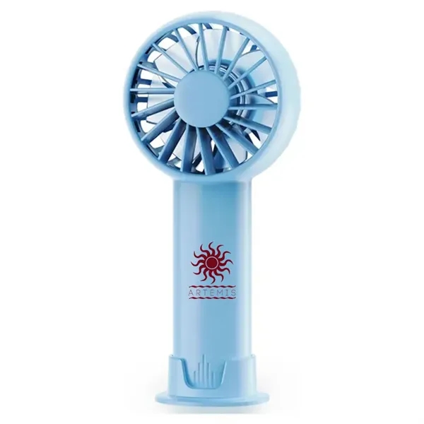 3-speed, USB-rechargeable fan with base.... from ASI 39552 BEL Promo
