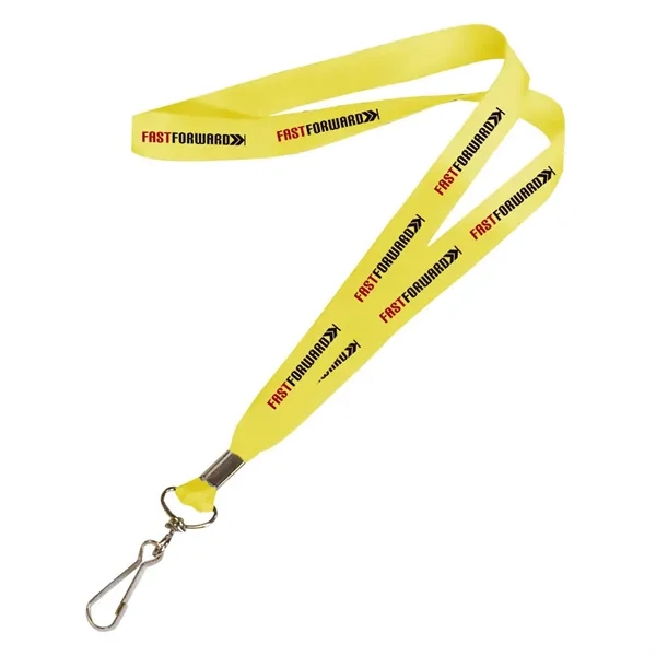 36" x 0.75" micro-weaved polyester lanyard with edge-to-edge printing.... from ASI 39552 BEL Promo