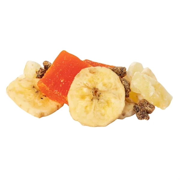 4 oz eco bag compostable with Caribbean delicacy mix... from ASI 44900 NC Custom (CI/Lanco) / Chocolate Inn