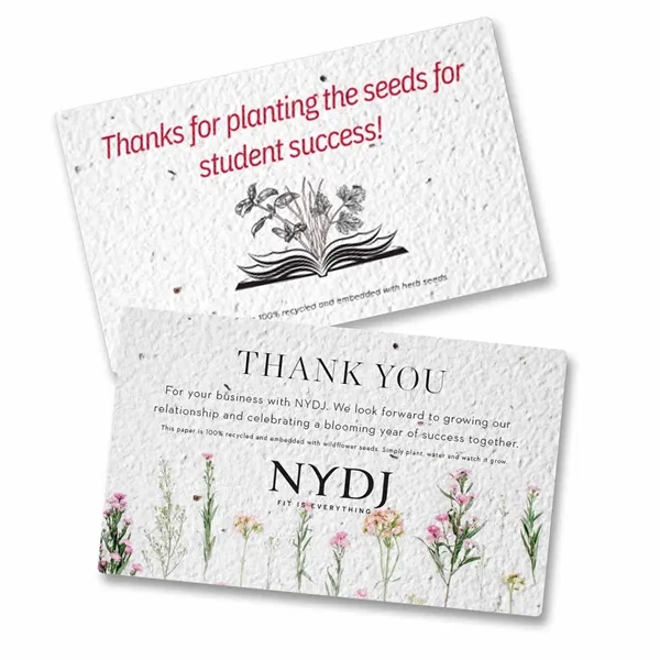 Seed paper Note card... from ASI 40646 Bloomin Promotions / Bloomin' Promotions™