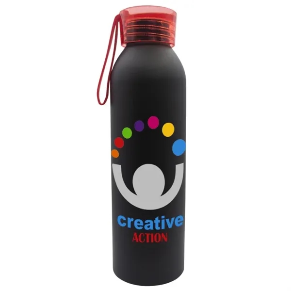 20oz, Aluminum bottle with a silicone carry loop make this the... from ASI 52475 Xpres LLC