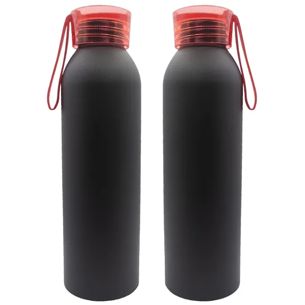 20oz, Aluminum bottle with a silicone carry loop make this the... from ASI 52475 Xpres LLC