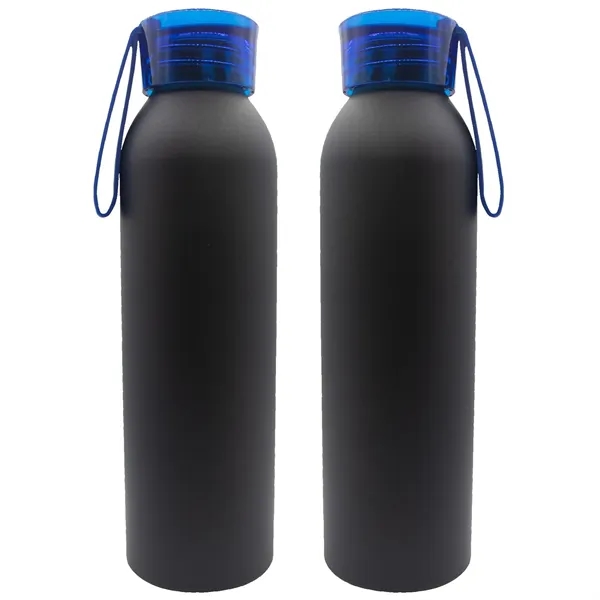 20oz, Aluminum bottle with a silicone carry loop make this the... from ASI 52475 Xpres LLC